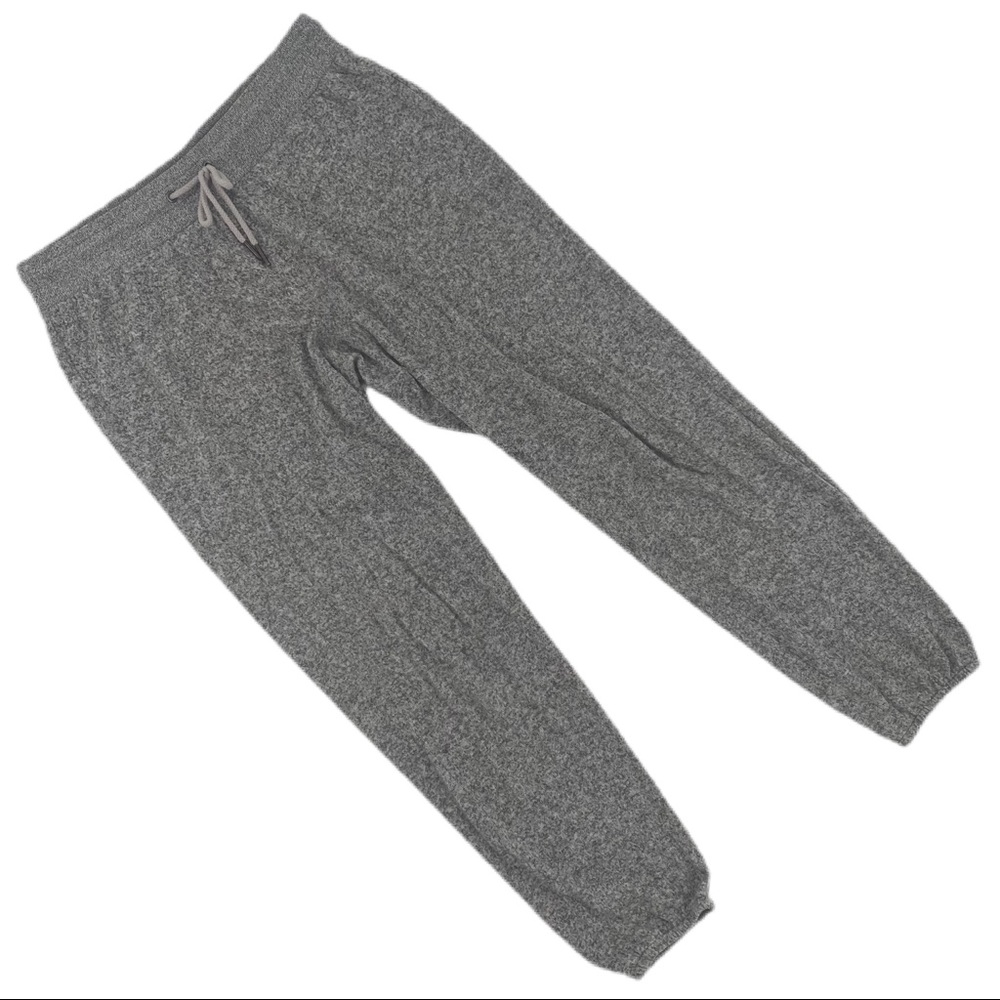 Out From Under Grey Drawstring Ankle Jogging Pants - image 1